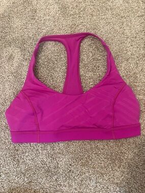 lululemon athletica Racerback Sports Bra - Magenta